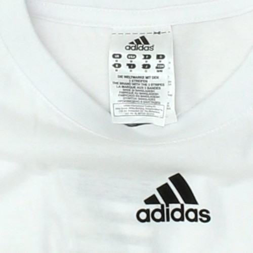 German Adidas Football Shirt | Fussball Abzeichen Mens White Sports Tshirt - Picture 3 of 4