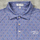 New ListingPeter Millar Summer Comfort Polo Shirt Mens Large Blue Billiards Pool Balls Golf
