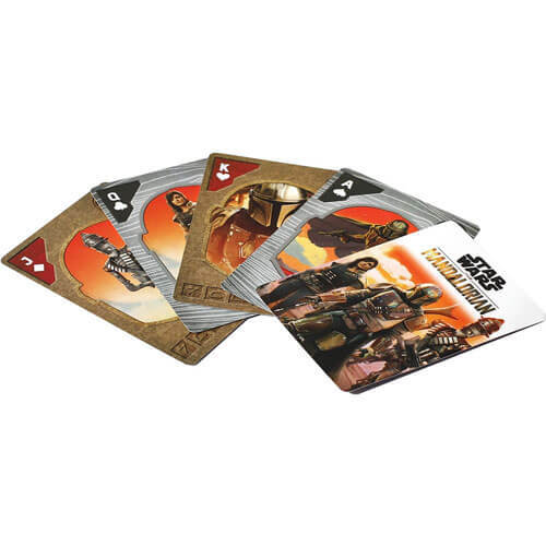 Great Item For Fans Star Wars The Mandalorian Playing Cards Officially Licensed - Picture 2 of 3