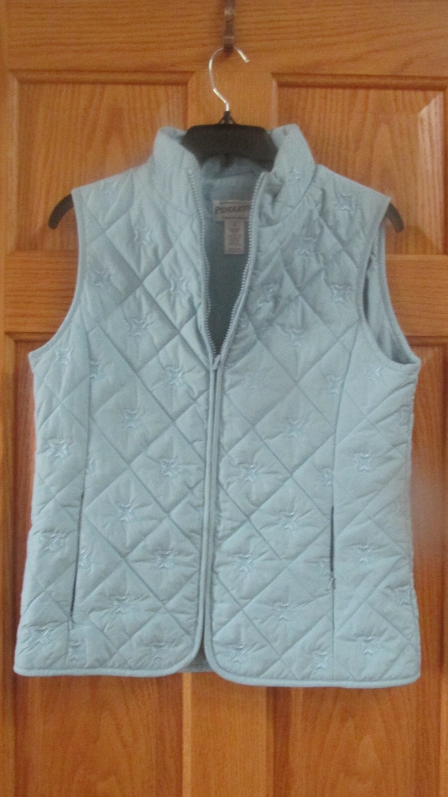 Pendleton Light Blue  Quilted Full Zip Polyester … - image 4