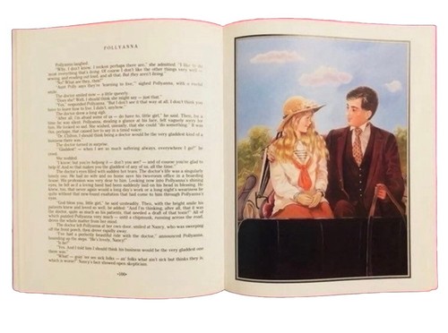 Pollyanna Unicorn Published Classic Series Hardback Book by Eleanor Porter 1988 - Picture 6 of 8
