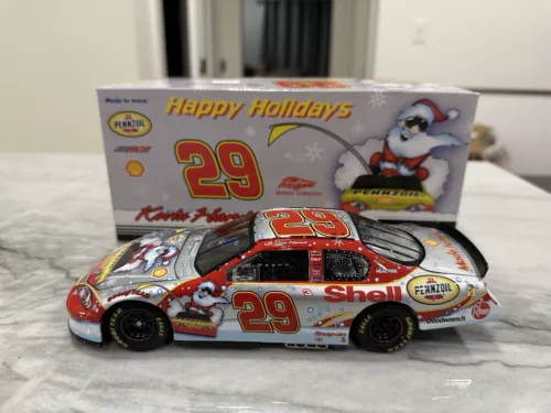 Kevin Harvick 2007 Sam Bass Holidays Nascar 1/24 Diecast Christmas Action Chevy