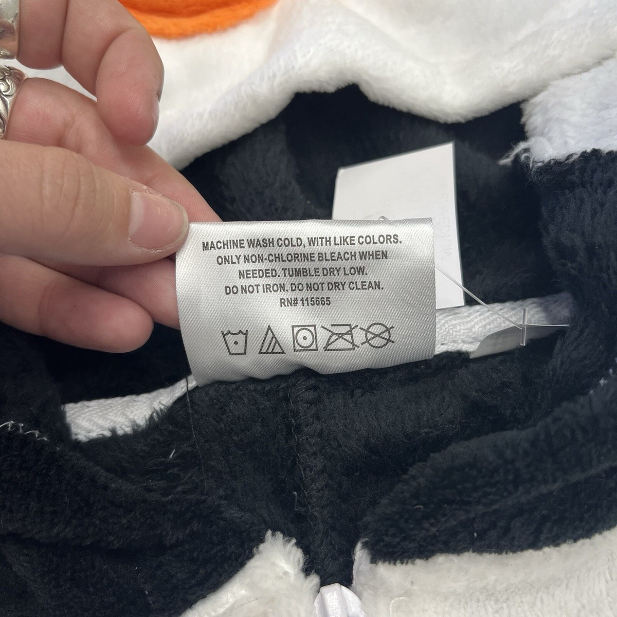 Bioworld Pinguin-Kigurumi Für Herren – Kuscheliger Onesie Mit Kapuze, Weiches Fleece