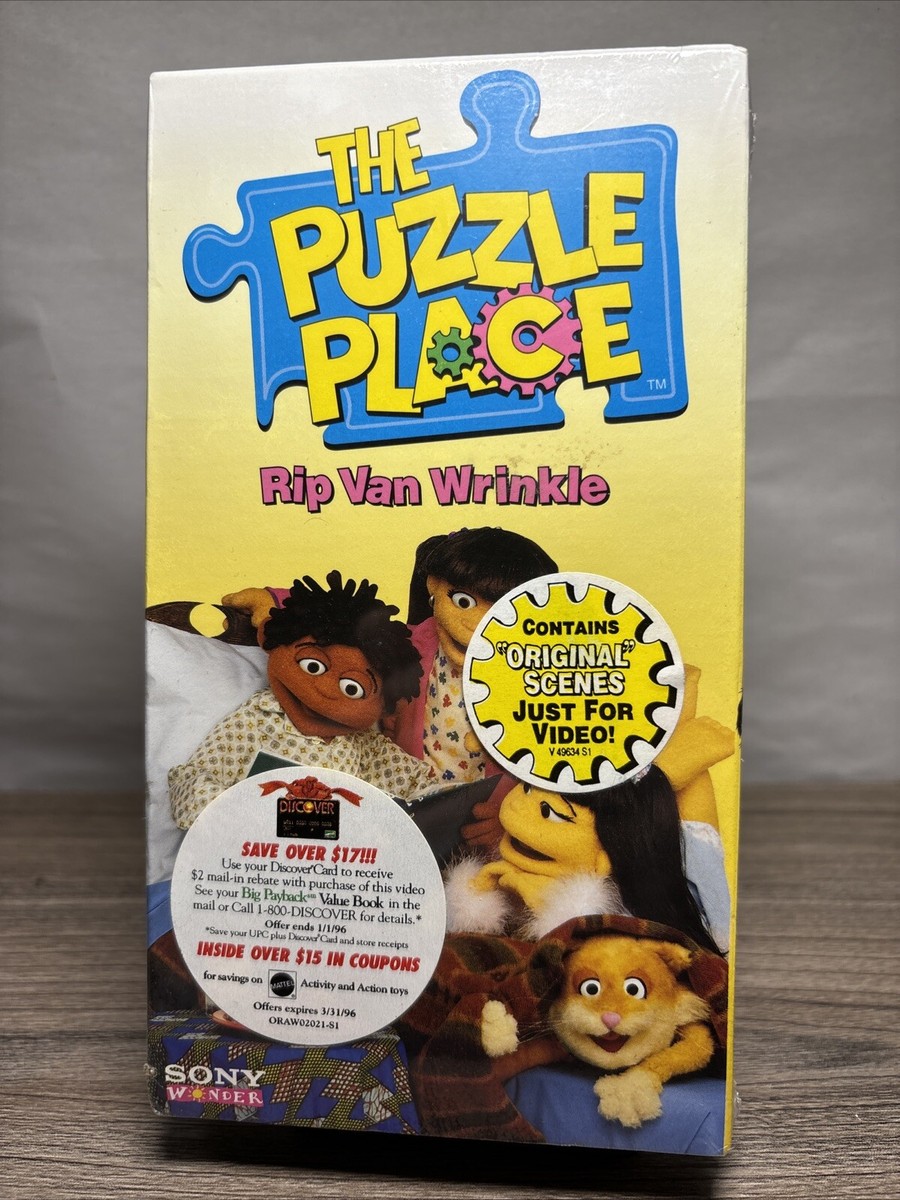 Puzzle Place, The - Rip Van Wrinkle (VHS, 1995) 74644963434| eBay