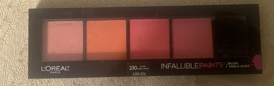 L'Oreal Infallible Paints Blush #230 SEALED Pinks Coral Pressed Powder - Image 3 of 3