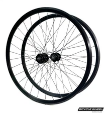 PURE 29er Black Wheel Set, Formula MTB 6-Bolt Disc QR Hubs 8,9,10,11 spd