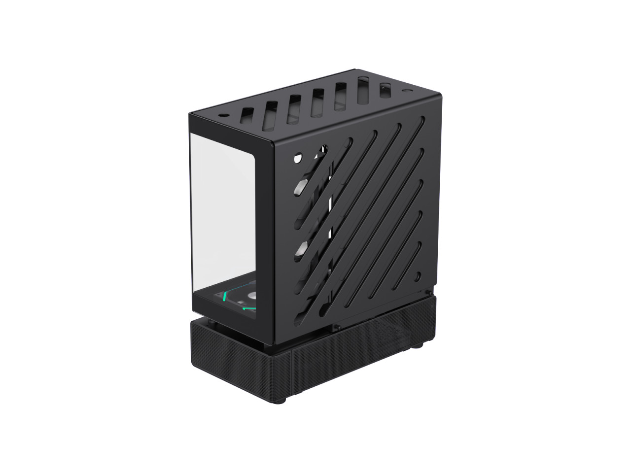 Корпус GAMEMAX Infinity N80 BK Black SPCC из закаленного стекла ATX Mid Tower