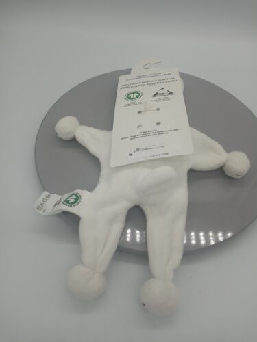 Under the Nile Organic Cotton Terry Cloth White Bunny Rabbit Baby Lovey Security - Picture 4 of 6