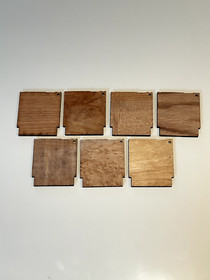 Super Mario Bros 3 Retro Game NES Cartridge Wooden Ornament