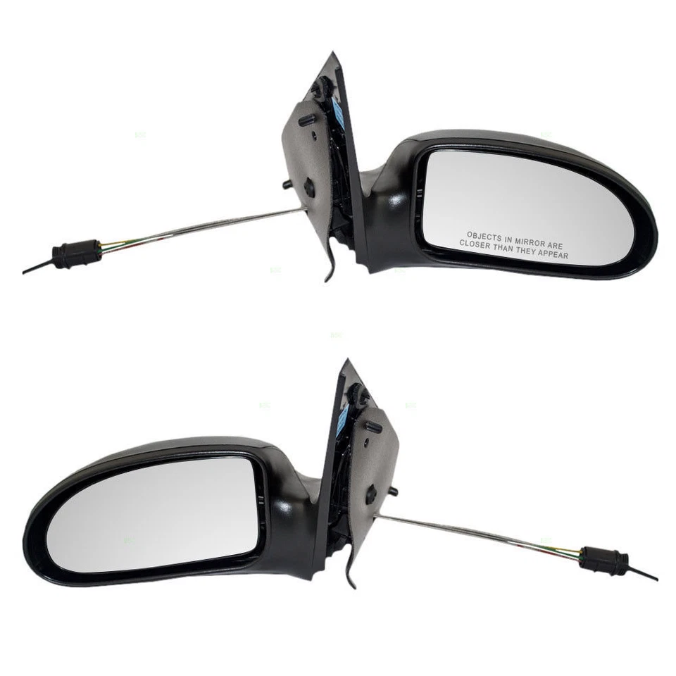 New Left & Right Manual Mirror Set For 2002-2007 Ford Focus FO1321239 FO1320239 - Image 2 of 4