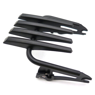 Luggage Rack for 2009-up Harley Touring FLHR FLHT Matte Black Enlarged Stealth
