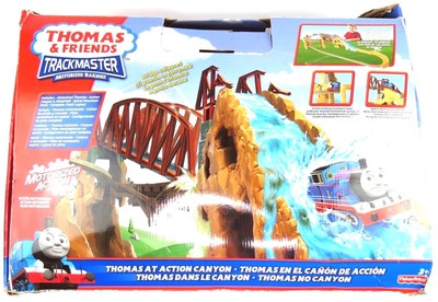 Thomas /& Friends Trackmaster Motorized Railway Thomas at Action Canyon NEW NIB