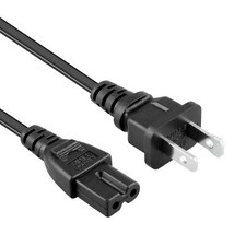 6FT AC Power Cord Cable For PANASONIC SB-WA312 SB-WA730 SUBWOOFER 2-Prong Plug