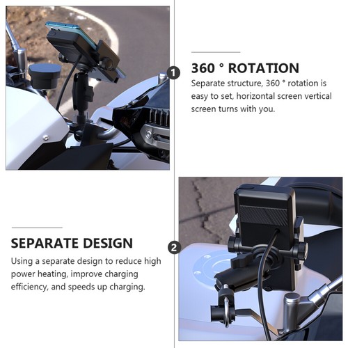 Motorbike Phone Mount Motorcycle Phone Mount Handlebar Phone Mount - 第 6/12 張圖片