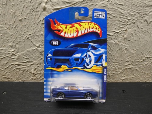 Hot Wheels FERRARI 456M 2001 Collector 166 Blue 53709