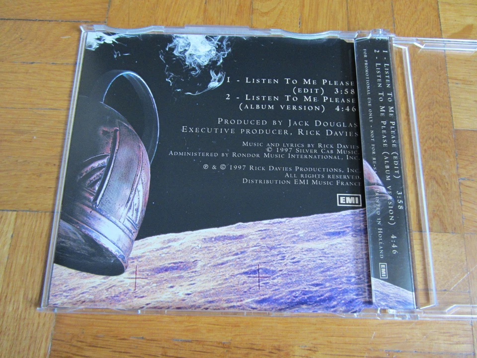 SUPERTRAMP Listen To Me Please 1997 EUROPEAN collectors CD single Foto 2 de 2