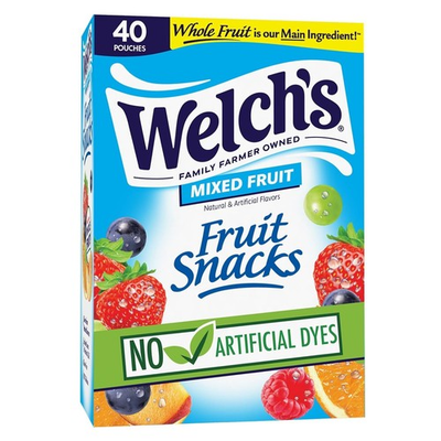 #ad Welch#x27;s Fruit Snacks Mixed Fruit Bulk Pack Individual Single Serve Bags 0.8 $20.99