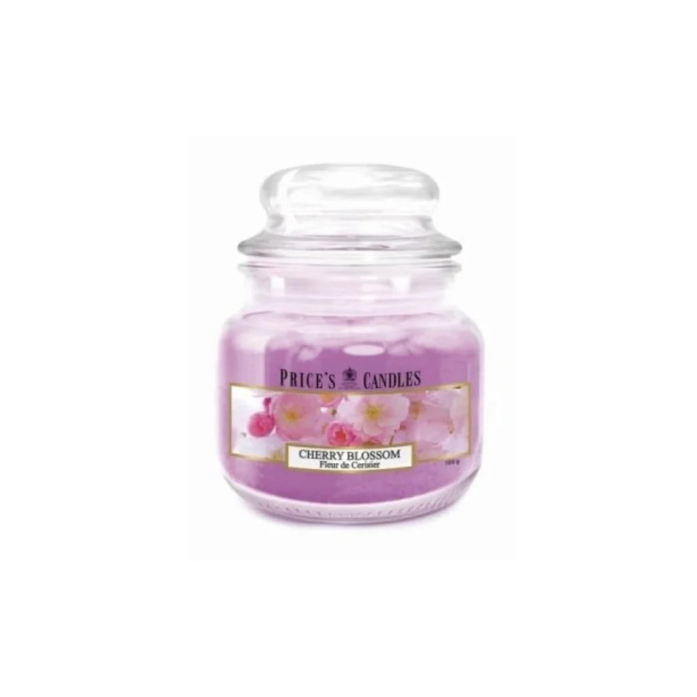 Cherry Blossom Scented Candle 30H - Small Lidded Jar