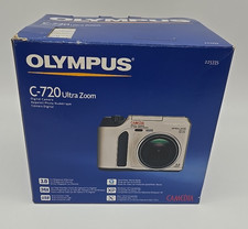Olympus CAMEDIA C-730 Ultra Zoom 3.0MP Digital Camera Silver Untested