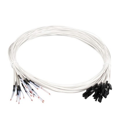  10 Stück Weiß NTC 3950 Single-End-Glas-versiegelter Thermistor-Temperatursensor