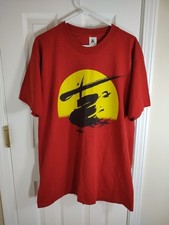 VINTAGE Dewynters Miss Saigon Adult XL Red T-Shirt Graphic USA Made