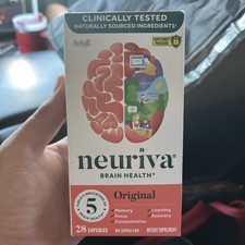 NEURIVA Nootropic Brain Supplement 28ct Capsules