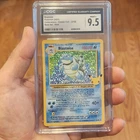 2021 Pokémon Celebrations Blastoise CGC 9.5 Mint+, Better Grade Compared CGC 9