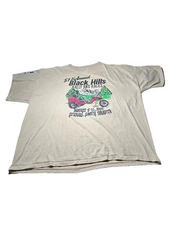 Sturgis 51st Black Hills Rally Races Graphic T Shirt Big Mens 3XL Biker Sunforce