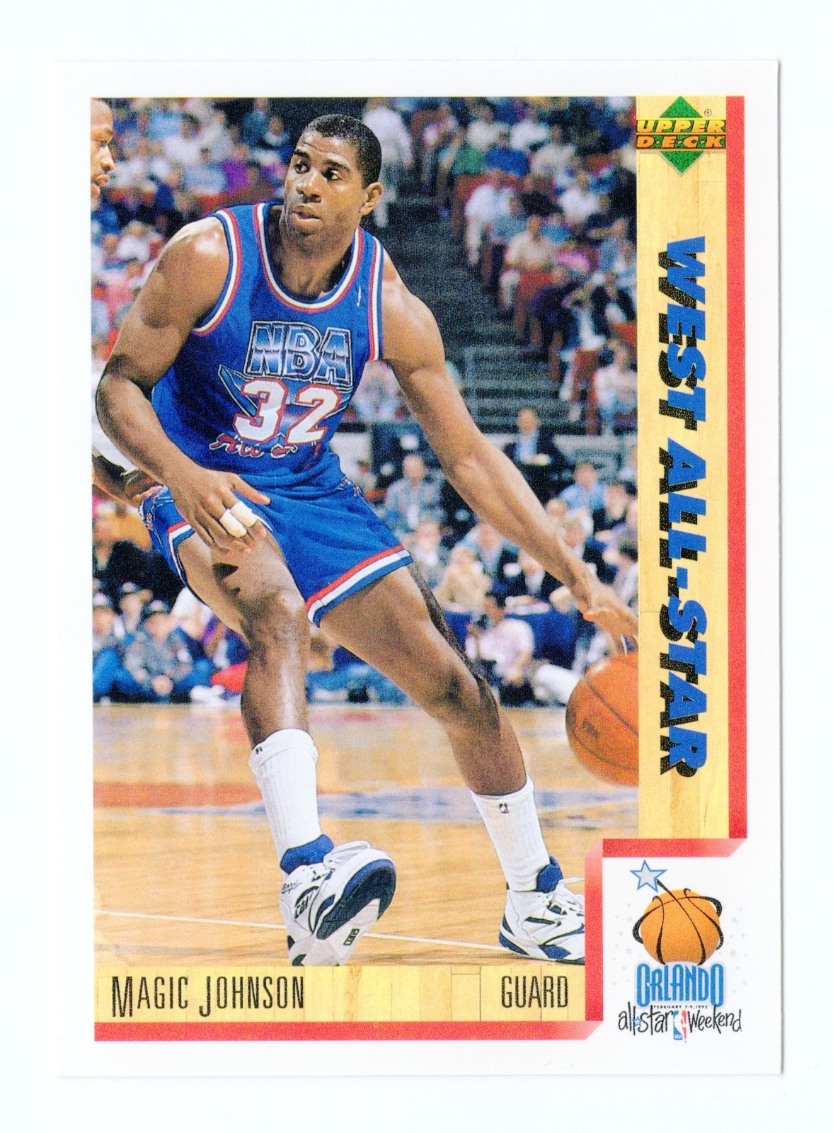 1991-92 Upper Deck International - Magic Johnson #16 Spanish