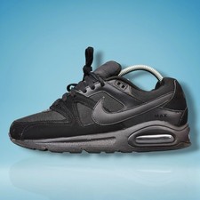 Nike Air Max Command Hombre Talla 7.5 Tenis Zapatillas Triple Negro 629993-020