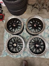 Star Wheels H222 Porsche Staggered Fitment 18x8/18x10 5x130 (QTY:4)