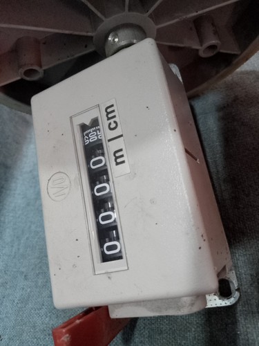 Baumer Encoder Wheel Mechanical Counter M+CM M410.01RA03G, 279952 19, 5 Digit - Picture 6 of 7