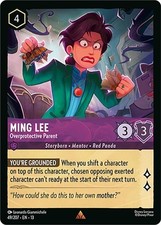 Disney Lorcana Ming Lee - Overprotective Parent 49 Rare AOV NM