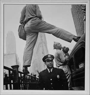 Ezra Stoller. New York City. V J Day at Times Square Aug.1945. Tirage prepress