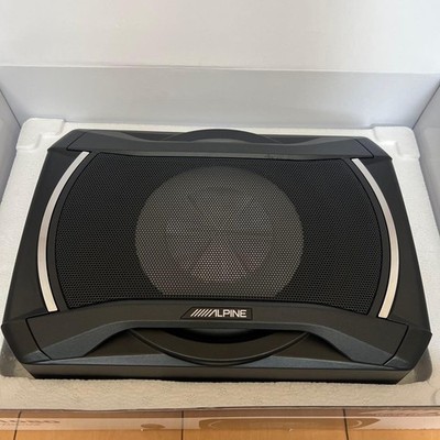 Alpine Swe-1080 Powered Subwoofer 20cm Seat Installed Type Ta0924