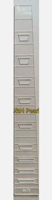 JNNPEARL  Guitar/Banjo Fretboard 3in1 Template Inlay,Fret slots,Outline,T:2.5mm