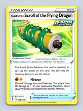 Pokemon Rapid Strike Scroll of the Flying Dragon 153/203 Evolving Skies UC LP