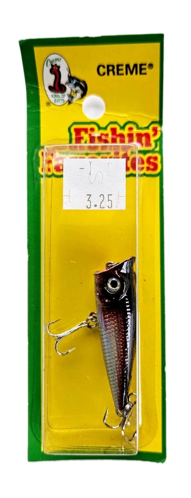 (Set of 2) Creme Lures Topwater Poppers 1/8 oz 2 Inches 2 Colors In Set New - Image 6