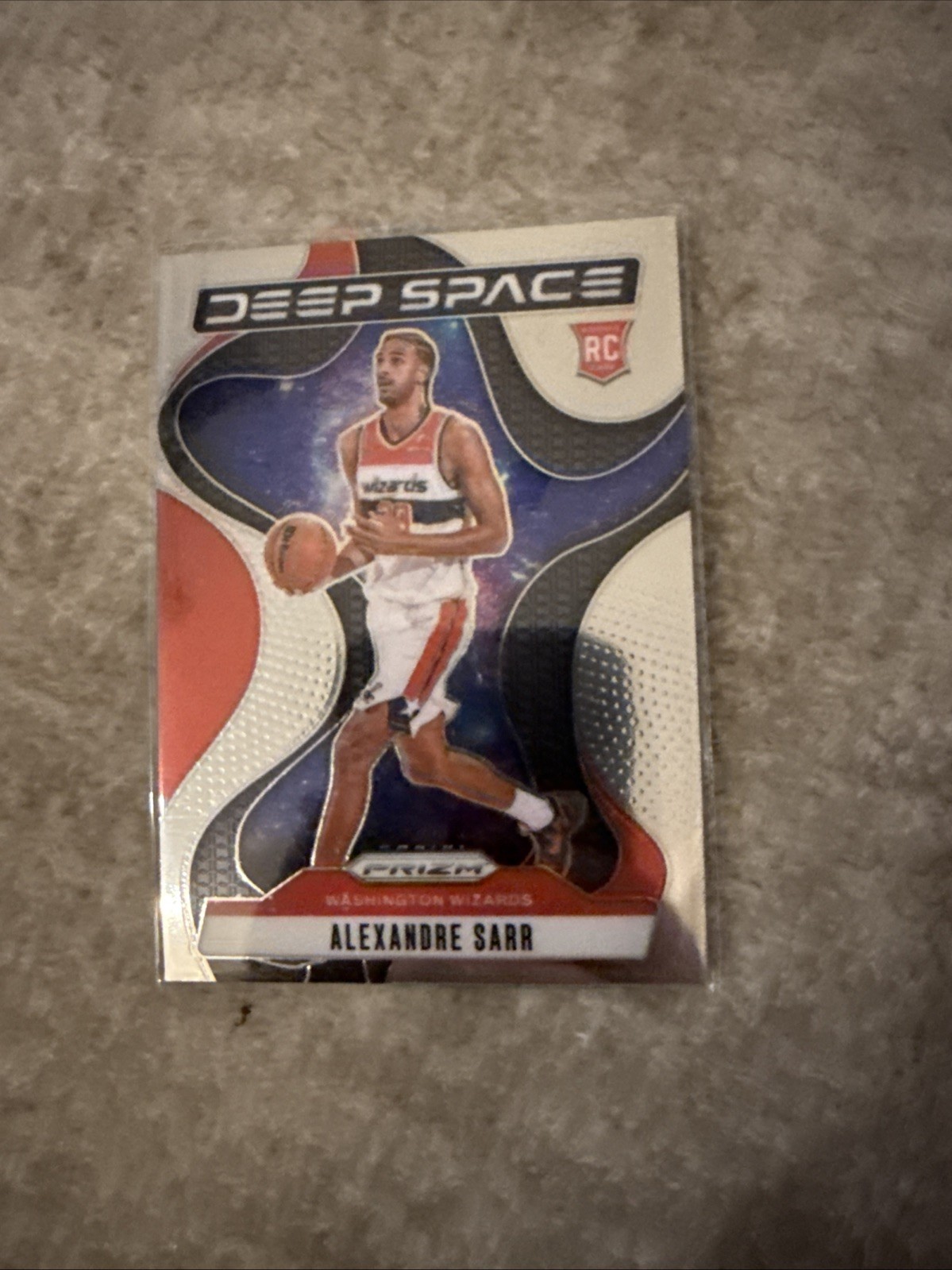 2024-25 Panini Prizm - Deep Space Alexandre Sarr #9 Silver Prizm (RC)