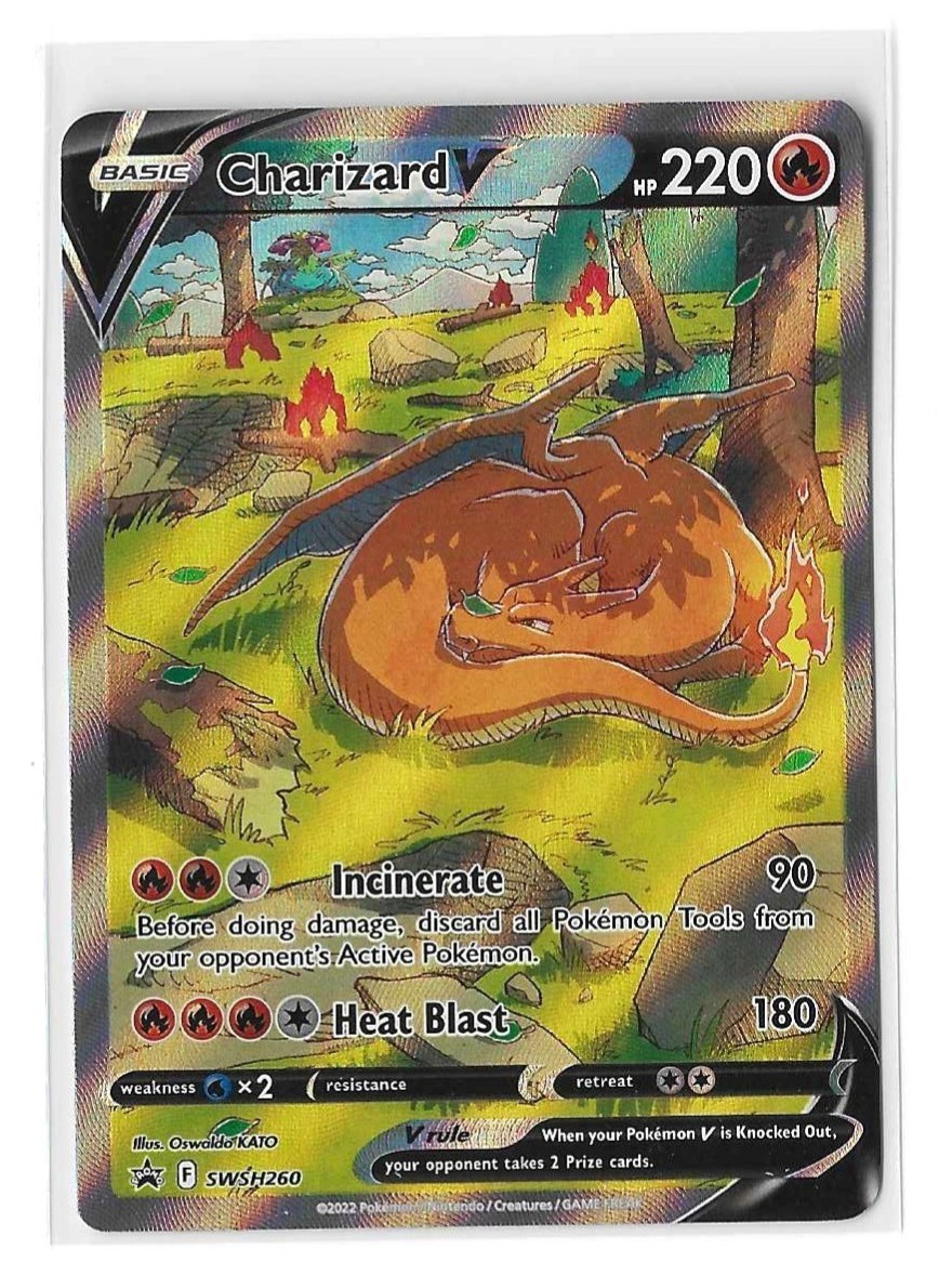 Charizard V SWSH260 SWSH: Sword & Shield Promo Cards Holo