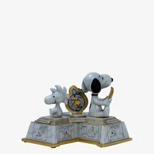 Snoopy Woodstock Peanuts 75th Anniversary First Comic Strip Bobblehead