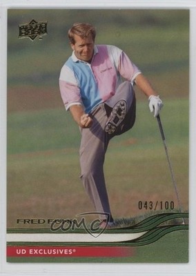 2026 Upper Deck Exclusives 43/100 Fred Funk #16 0f3