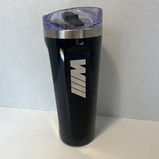 Bmw Travel Mug Water Cup Stainless Steel With Lid - New 20 Oz