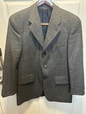 Ralph Lauren Mens 38R Sport Coat Wool Tweed Houndstooth Check Canada Read