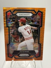 2024 Panini Prizm - Pete Rose #267 Orange Pulsar Prizm /399