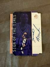 Terrell Brandon 1998 Sp Authentic Signatures Auto Of The Times Auto Autograph