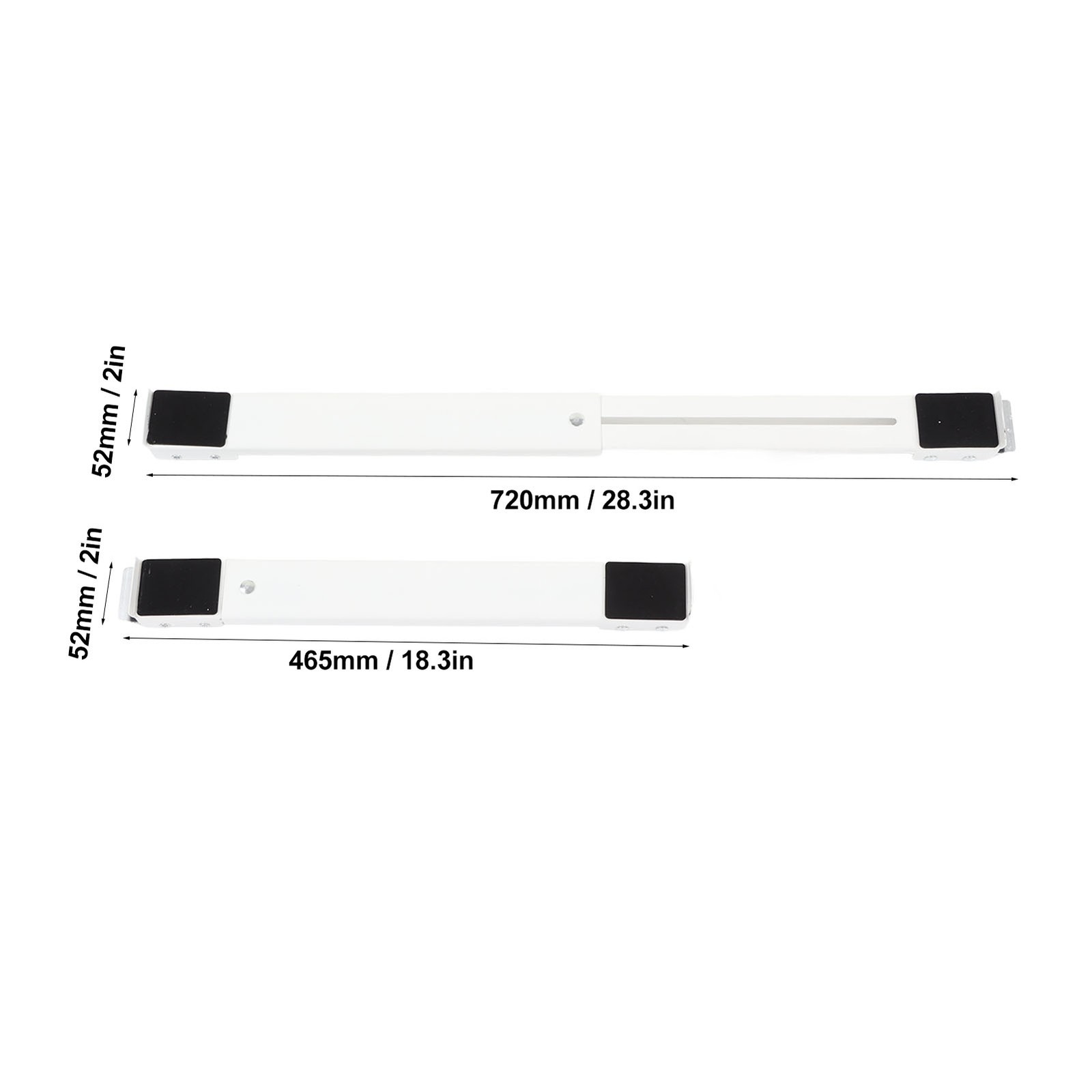 1 Pair Extendable Appliance Roller Washing Machine Refrigerator Furniture Do GFL