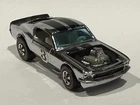 Hot Wheels Red Line Mustang Boss Hoss Chrome With White Interior Very Near Mint