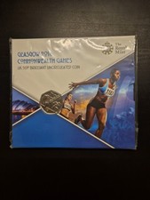 Glasgow 2014 Commonwealth Games 50p UK Brilliant Uncirculated Coin