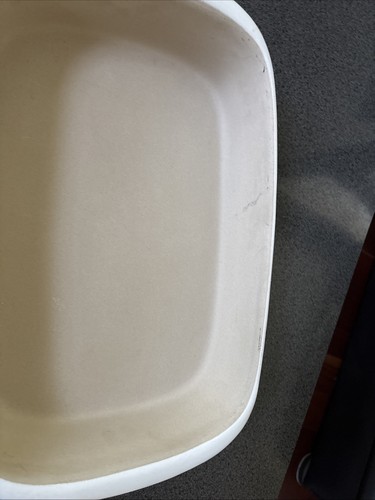Pampered Chef French Vanilla New Traditions #1310 Stoneware Rectangular Baker - Picture 11 of 12